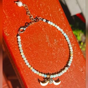 Amazonite crystal bracelet